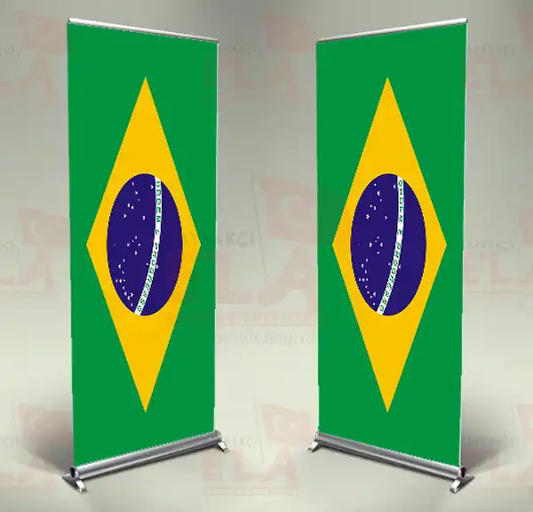 Brezilya Banner Roll Up