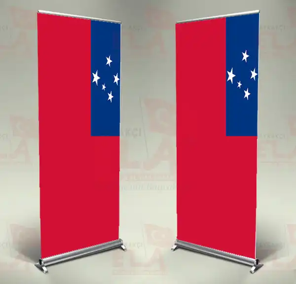 Samoa Banner Roll Up