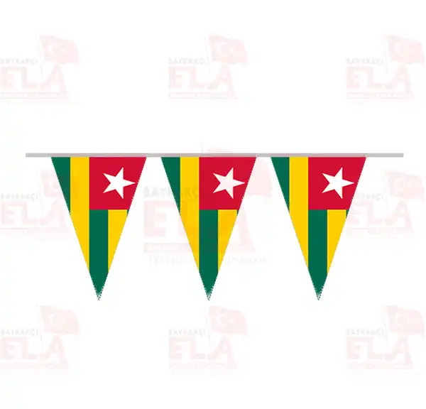 Togo gen Bayrak ve Flamalar