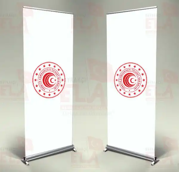 Trkiye Cumhuriyeti Ticaret Bakanl Banner Roll Up