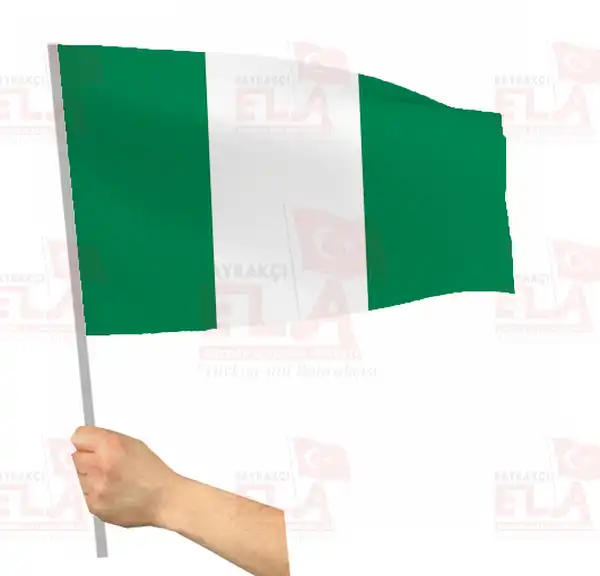 Nijerya Sopal Bayrak ve Flamalar
