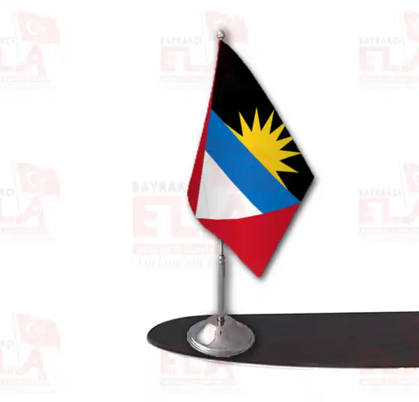 Antigua ve Barbuda Tekli Masa Bayra