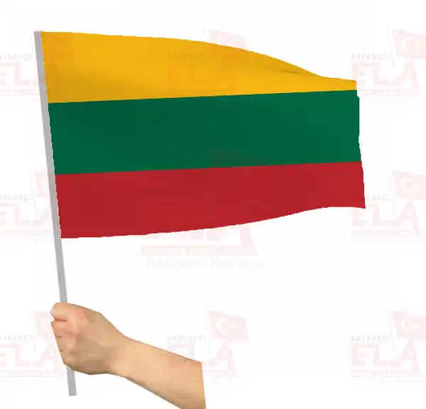 Litvanya Sopal Bayrak ve Flamalar