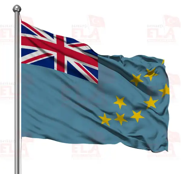 Tuvalu Gnder Flamas ve Bayraklar