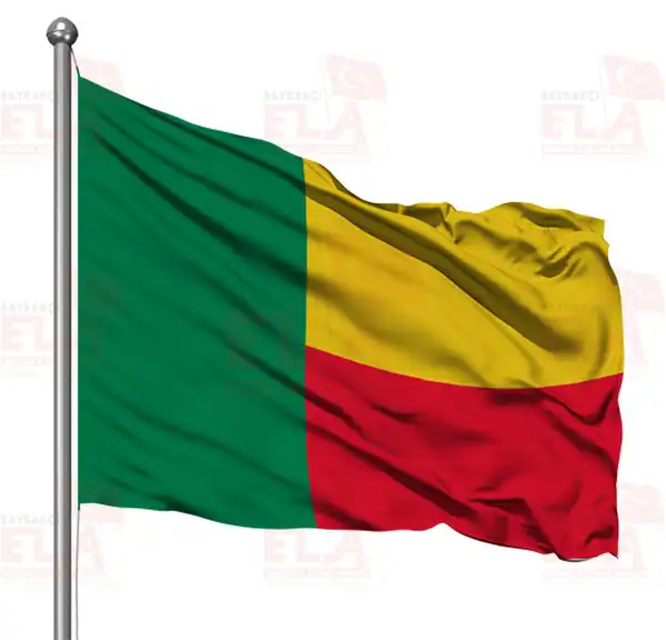 Benin Gnder Flamas ve Bayraklar