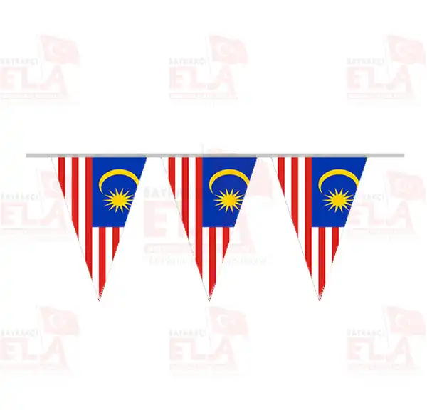 Malezya gen Bayrak ve Flamalar