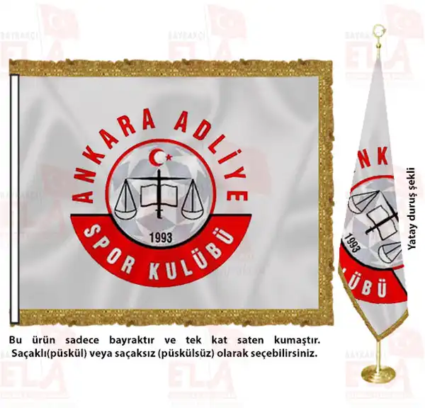 Ankara Adliyespor Saten Makam Flamas