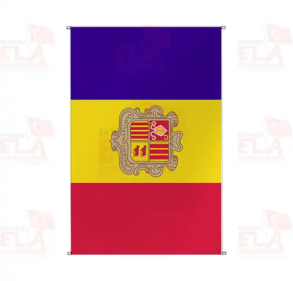 Andorra Bina Boyu Flamalar ve Bayraklar