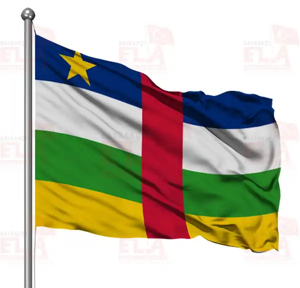 Orta Afrika Cumhuriyeti Gnder Flamas ve Bayraklar