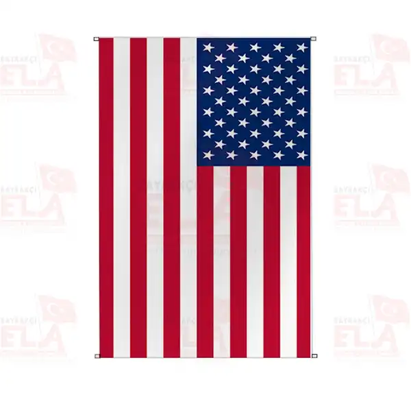Amerika Birleik Devletleri Bina Boyu Flamalar ve Bayraklar