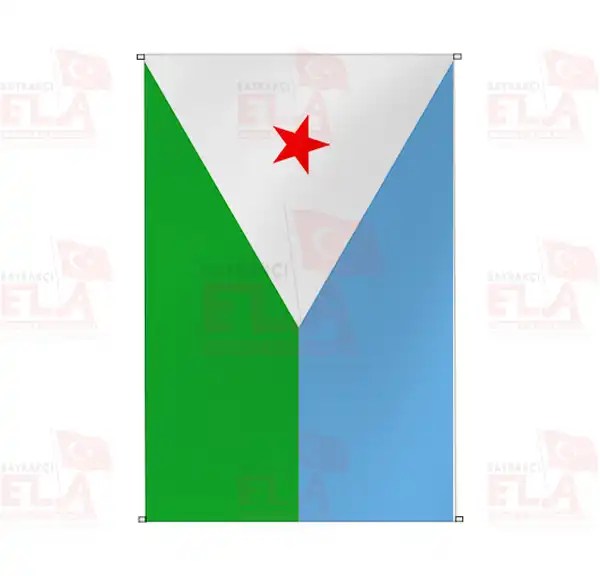 Cibuti Bina Boyu Flamalar ve Bayraklar