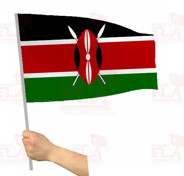 Kenya Sopal Bayrak ve Flamalar