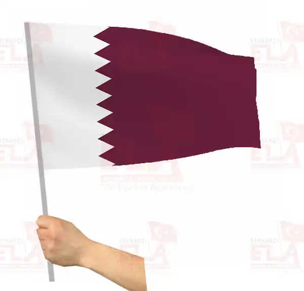 Katar Sopal Bayrak ve Flamalar