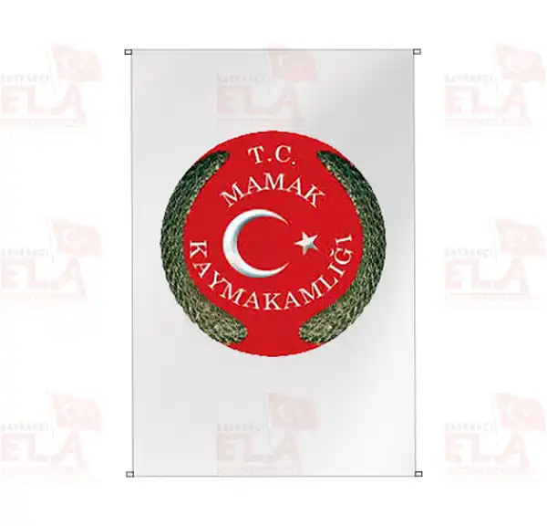 Ankara Mamak Kaymakaml Bina Boyu Flamalar ve Bayraklar