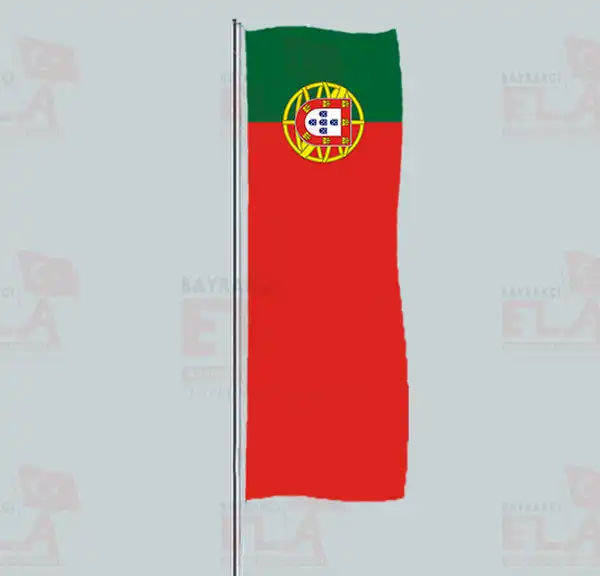 Portekiz Yatay ekilen Flamalar ve Bayraklar