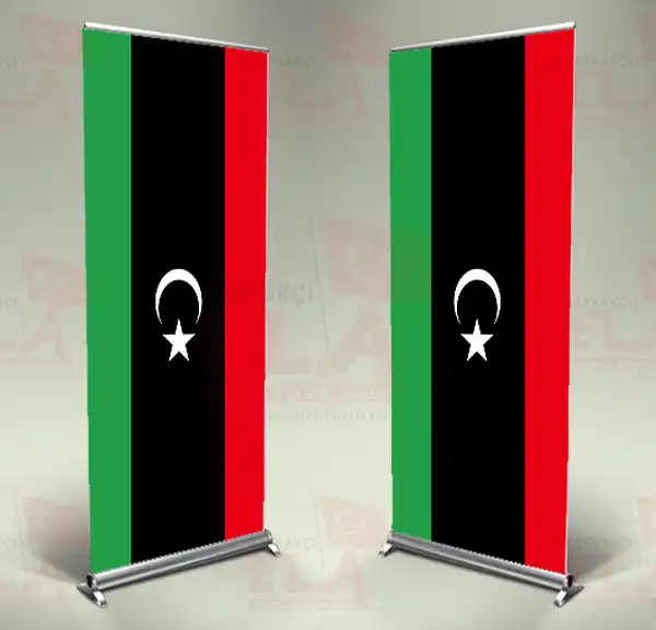 Libya Banner Roll Up