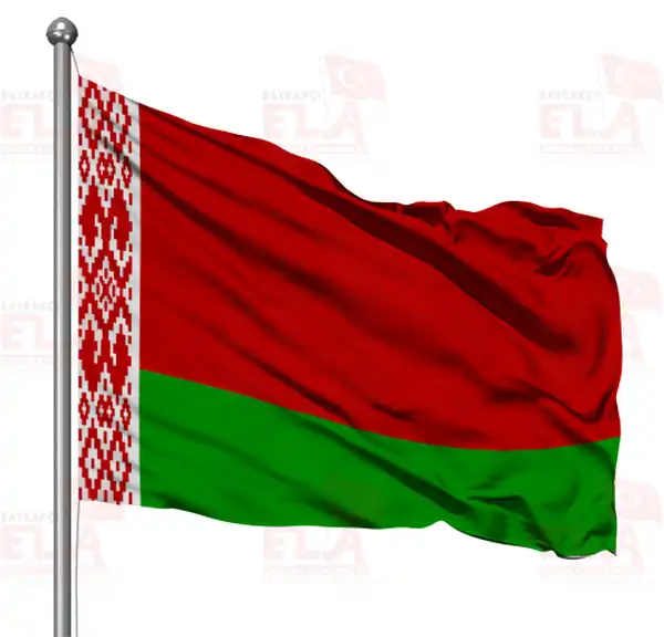 Beyaz Rusya Gnder Flamas ve Bayraklar