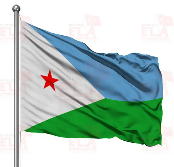 Cibuti Gnder Flamas ve Bayraklar