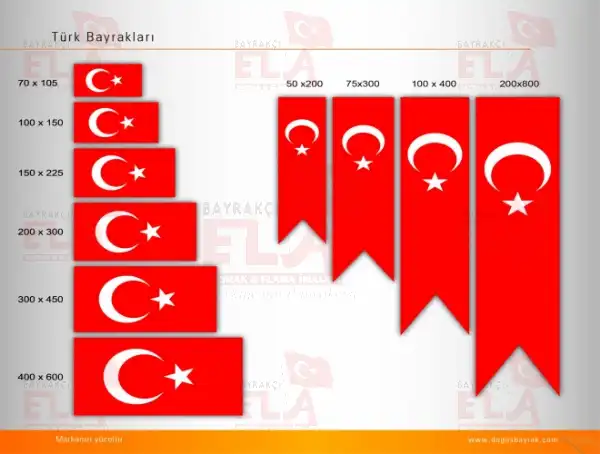 Yavuzlar Bayrak Bayrak imalat ve sat afi Dijital Bask