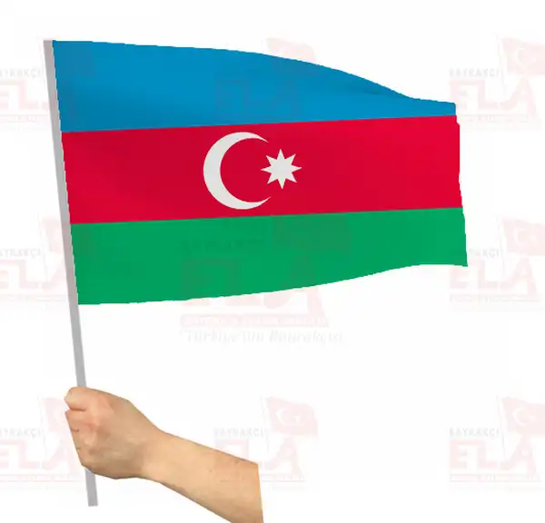 Azerbaycan Sopal Bayrak ve Flamalar