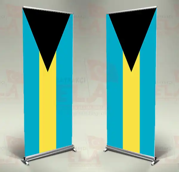 Bahamalar Banner Roll Up