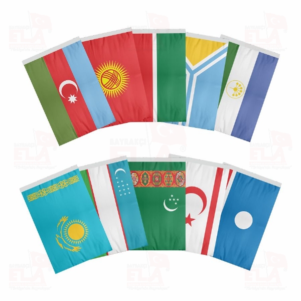10 Lu T�rk Devletleri Masa Bayra��