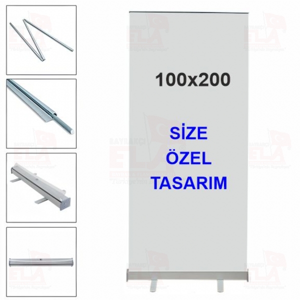 100x200 Roll Up Banner Bask�