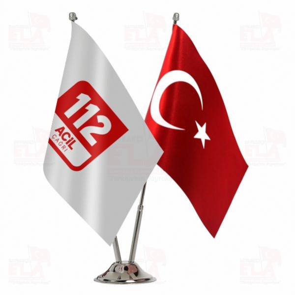 112 Acil �a�r� Merkezi 2 li Masa Bayra��
