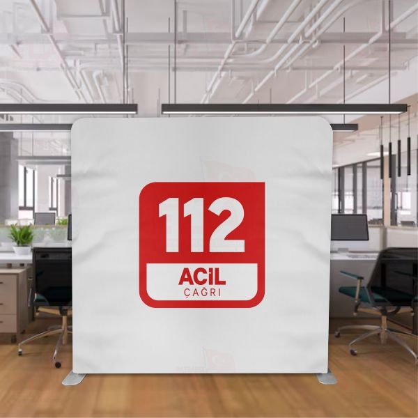 112 Acil �a�r� Merkezi Backdrop Stand