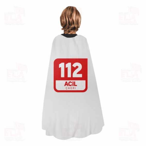 112 Acil �a�r� Merkezi Pelerin Dijital Bask� Pelerin
