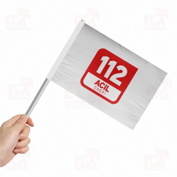 112 Acil �a�r� Merkezi Sopal� Bayrak ve Flamalar
