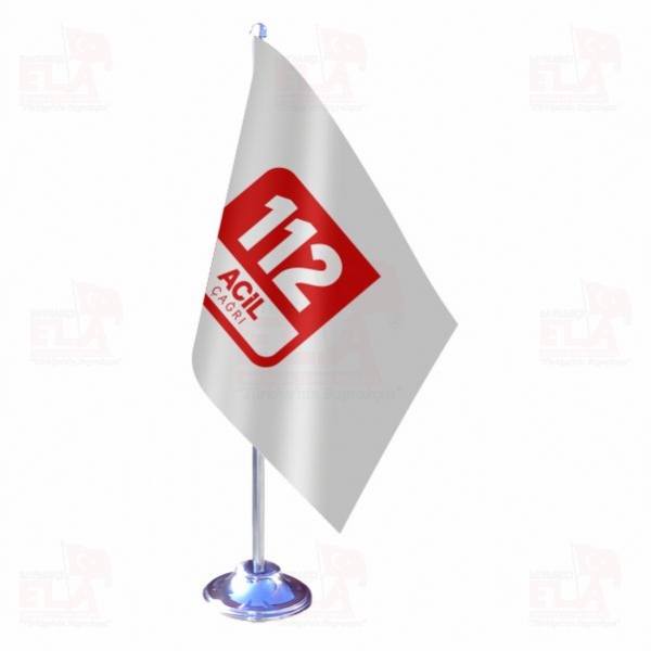 112 Acil �a�r� Merkezi Tekli Masa Bayra��