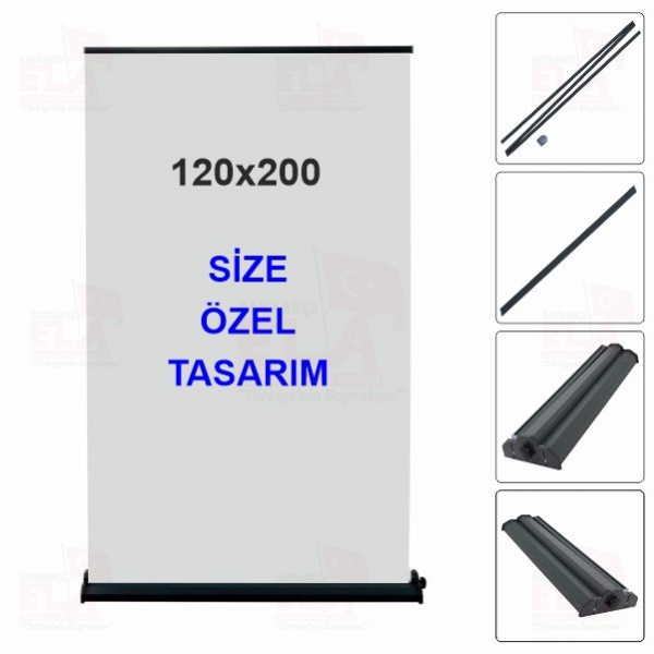 120x200 Roll Up Banner Bask�
