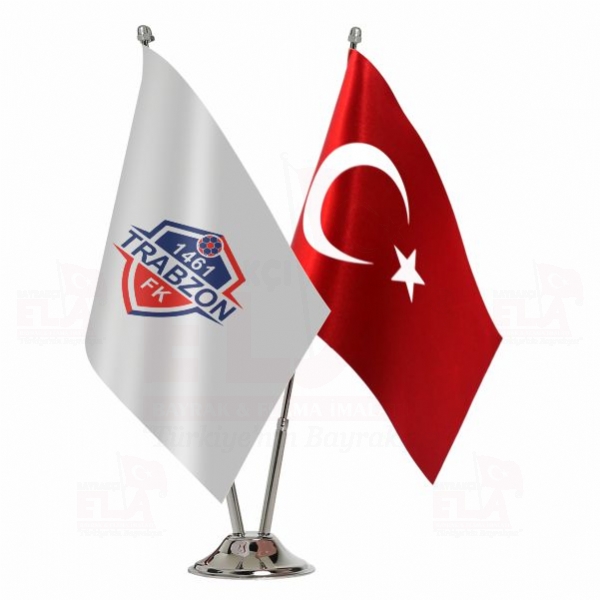 1461 Trabzon FK 2 li Masa Bayra��
