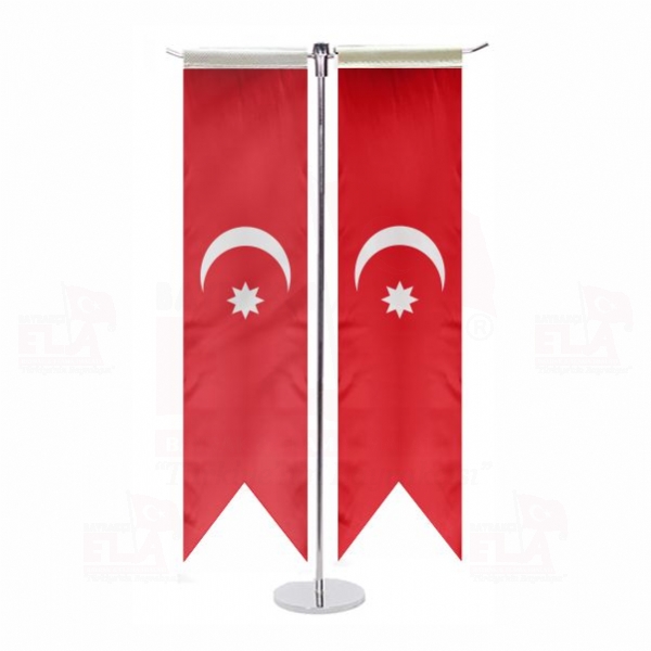 1844 �ncesi Osmanl� T �zel Masa Bayra��