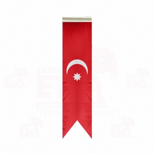 1844 �ncesi Osmanl� �zel Logolu Masa Bayra��
