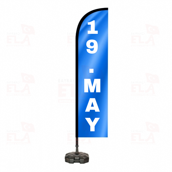 19.May Dükkan Önü Bayrakları