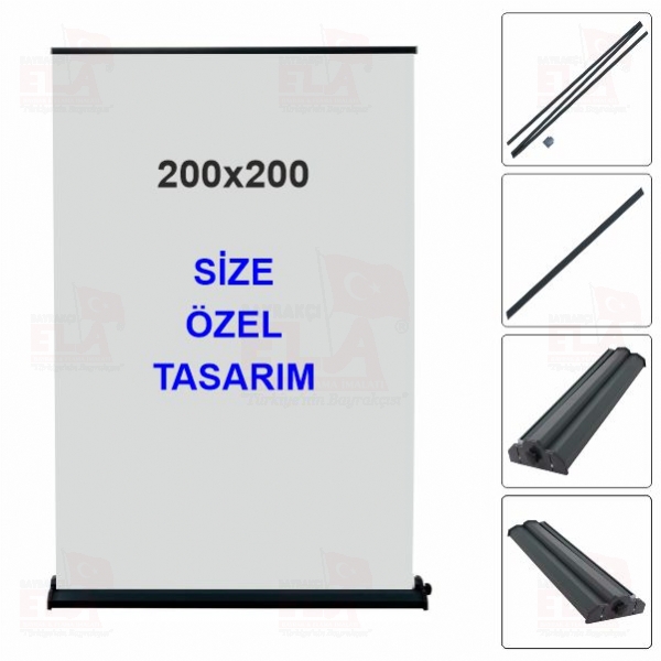 200x200 Roll Up Banner Bask�