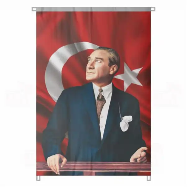 Atat�rk Posteri T�rkiye nin Y�kseli�inin Sembol� En G�zel Atat�rk Resimleri Bez Atat�rk Posteri B�y�k Atat�rk Portresi Bina Boyu Atat�rk Posterleri No 22