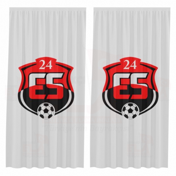 24 Erzincanspor Bask�l� G�ne�lik Perdeler