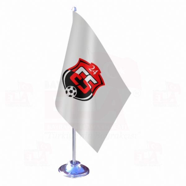 24 Erzincanspor Tekli Masa Bayra��