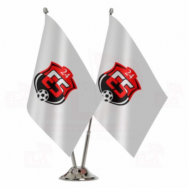 24 Erzincanspor �kili Masa Bayra��