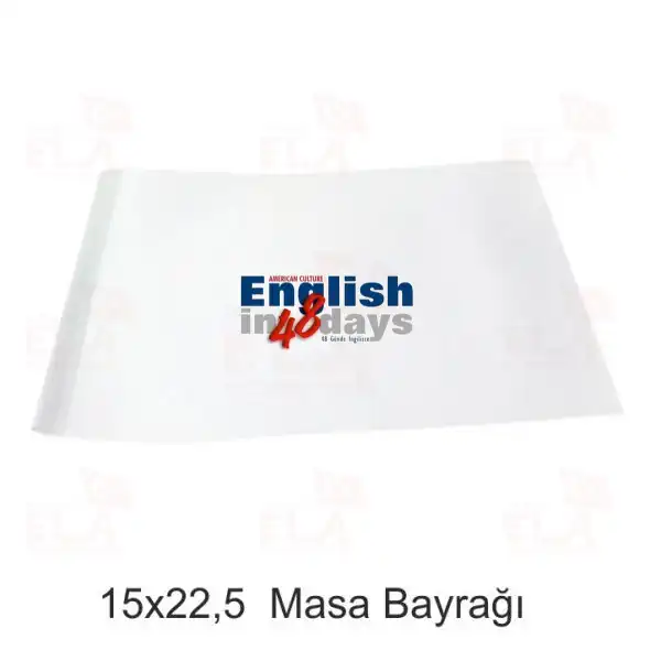 48 Gnde English Masa Bayra