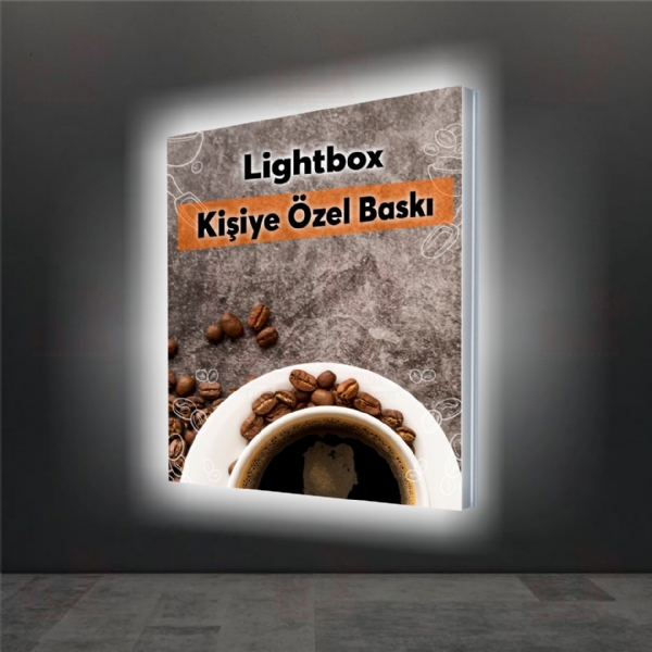 50x100 Lightbox Bask� I��kl� Light box kuma� bask�
