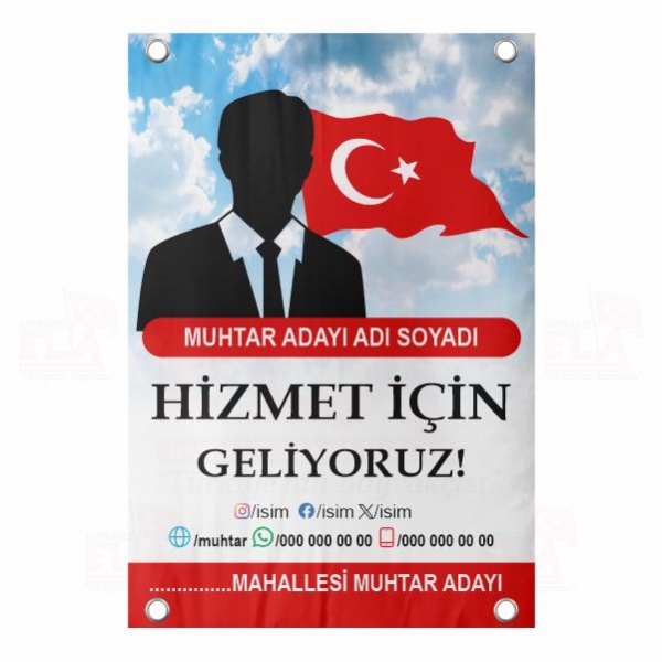 50x70 Branda Vinil Muhtar Afi�i