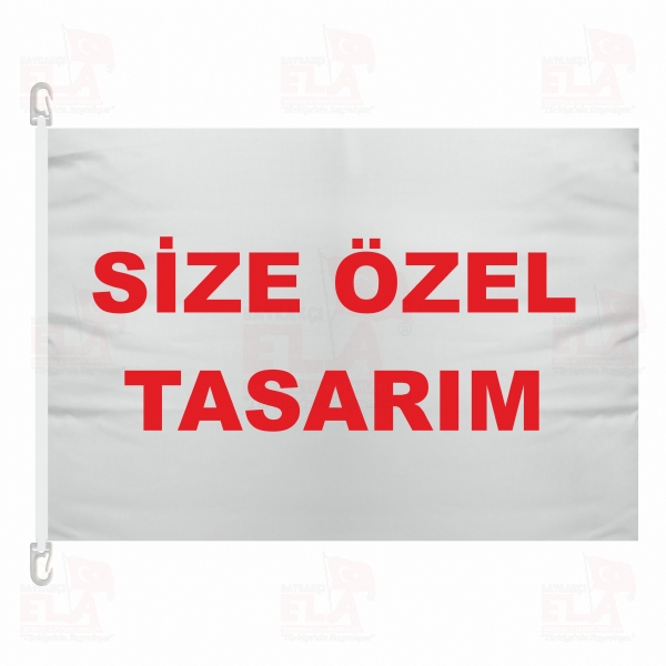 80x120 �zel Otel G�nder Bayra��