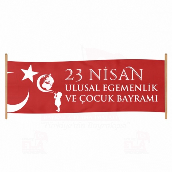 80x200 Branda Vinil 23 Nisan Afi�leri