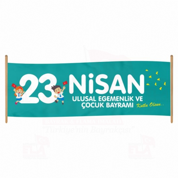 80x450 Branda Vinil 23 Nisan Afi�leri