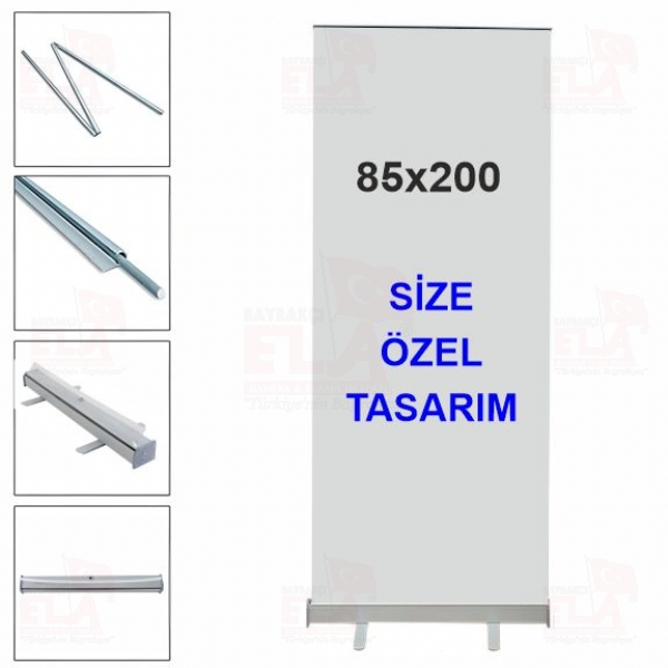85x200 Roll Up Banner Bask�