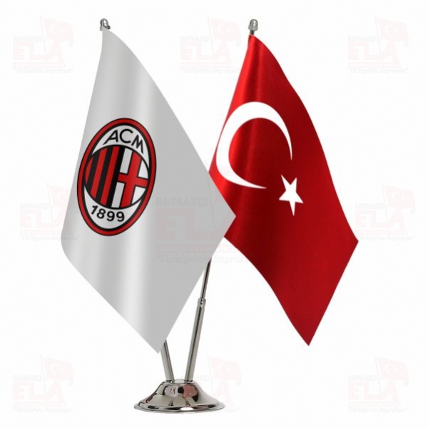AC Milan 2 li Masa Bayra��